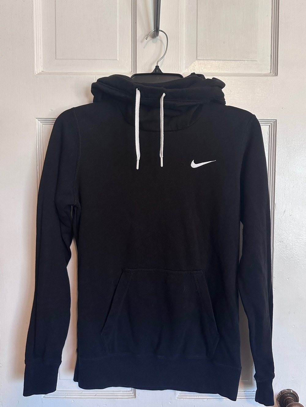 Nike Black Cowl Neck Hoodie